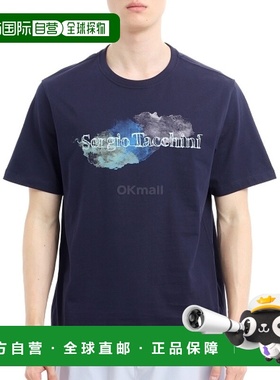 韩国直邮Sergio Tacchini RIN T 恤 (STS25M51146-海蓝色)