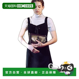 韩国直邮LOEUVRE 女士连衣裙 Velvet Ribbon Mini Dress SW3WO443-