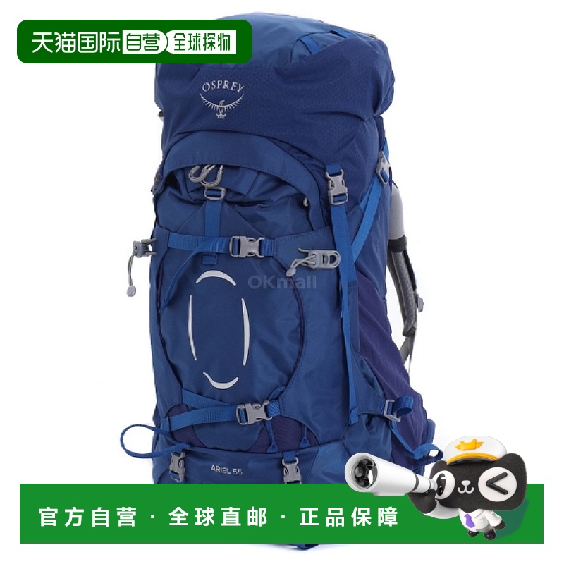 韩国直邮OSPREY精灵Ariel 55L女款户外双肩包登山徒步旅游尼龙