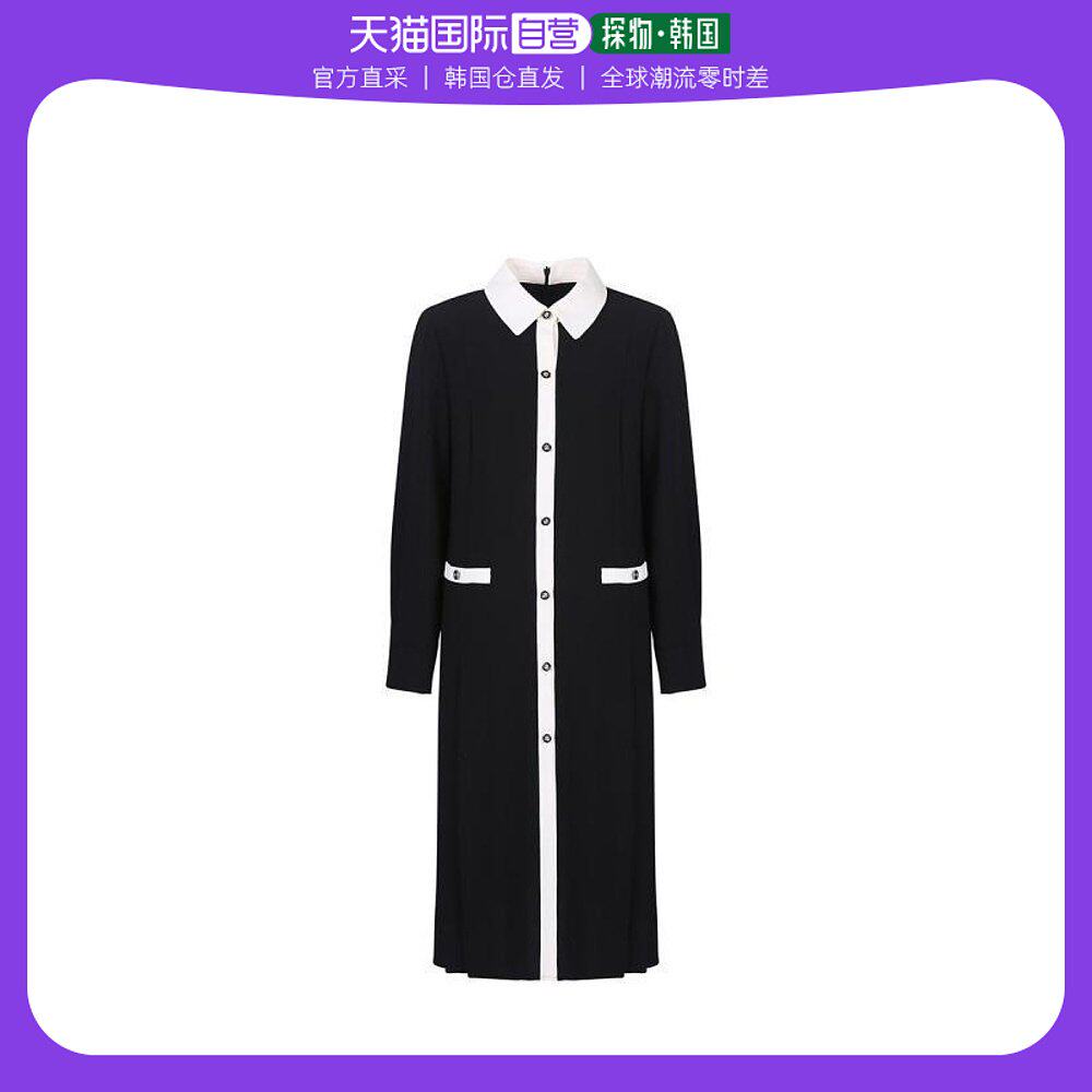 韩国直邮BESTIBELLI 连衣裙 [BESTIBELLY] [22F/W] 配色 装饰 捏