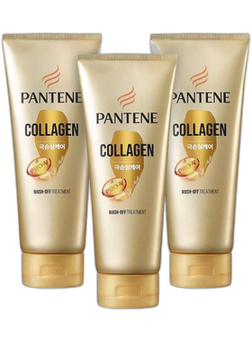 韩国直邮Pantene潘婷胶原蛋白营养护理护发素400ml*3瓶滋润顺滑
