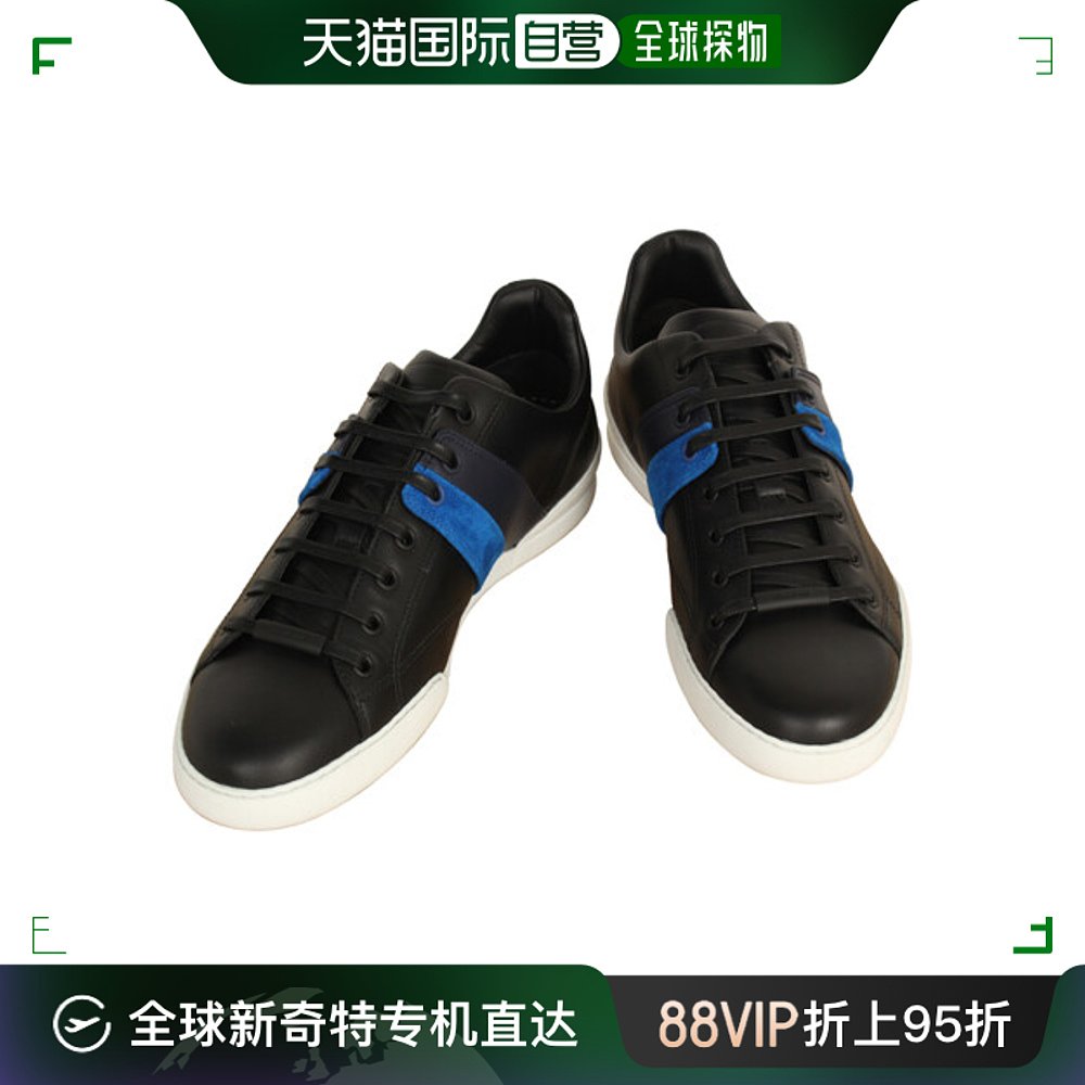 韩国直邮[DIOR HOMME] 轻便鞋 3SN197XGX 965 黑色/蓝色/男士 运动鞋new 运动休闲鞋 原图主图