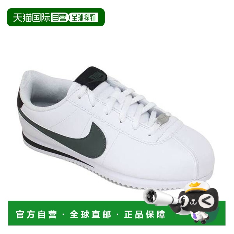 韩国直邮NIKE Cortez GS Suede 女式运动鞋 白色 白色 DM0950-106