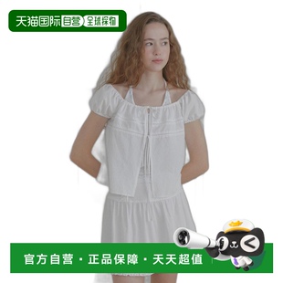 雪纺衫 韩国直邮margarin 日常女款 fingers设计师款 少女甜美新款