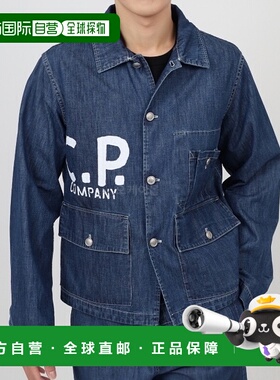 韩国直邮COMPANY  经典领蓝色防水加染外套 男士冬季外套 货号16C