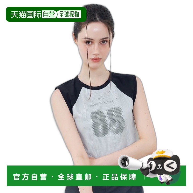 韩国直邮NASTY FANCY CLUB街头辣妹潮牌酷帅休闲时尚新款吊带背心