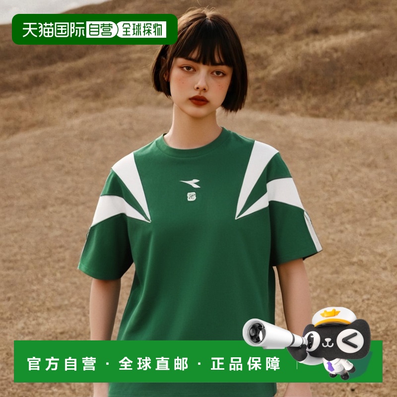 韩国直邮SATUR设计师款大气简约日常休闲个性T恤D3221TRSS2GN