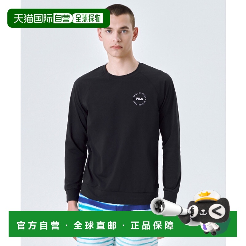 韩国直邮FILA 男士卫衣1100FS2RTG2403MBLK