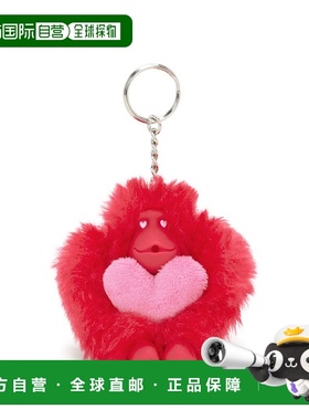 韩国直邮kipling [官方]吉卜林钥匙扣配件情人节小猴 KPABX05 RVT