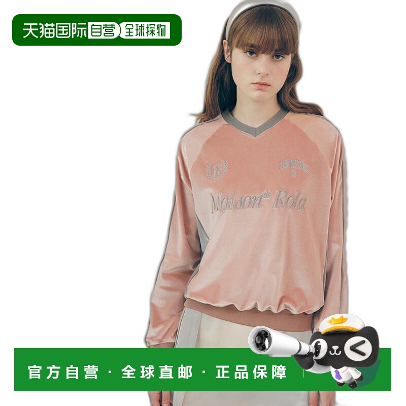 韩国直邮rolarola少女甜美可爱清新法式日常设计师女款卫衣303931