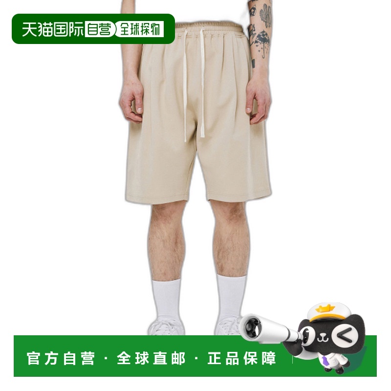 韩国直邮ROMANTIC CROWN 公用短裤COTTON PINTUCK SHORTS_BEIGE 2