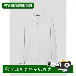 毛衣淺灰色 韓國直郵 粘膠混紡立領長袖 RY4151P012 Logadis