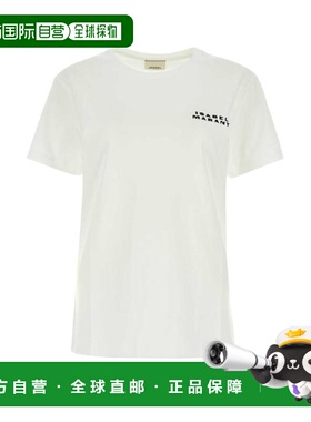韩国直邮Isabel Marant 短袖 T 恤 TS0103FAA2N44I20WH 白色 DOM