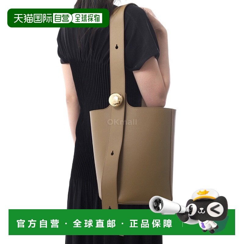 韩国直邮LOEWE 中号光滑小牛皮卵石色水桶包（AANBBBWX01 3980）,箱包皮具/热销女包/男包,马鞍包,淘宝优惠券,粉丝福利购,淘宝优惠卷