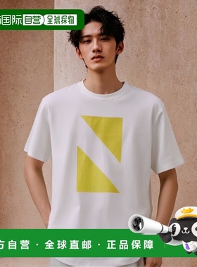 韩国直邮NEWERA 13546336-WHITET恤高档舒适时尚百搭 简约高级感