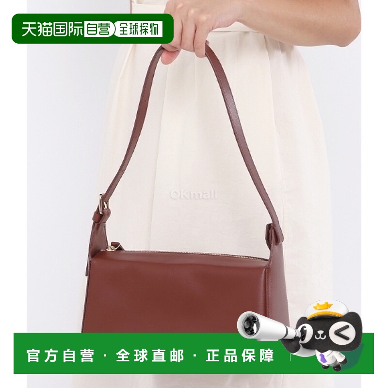 韩国直邮A.P.C女款手提包单肩包棕色真皮休闲出行pxbru f61837