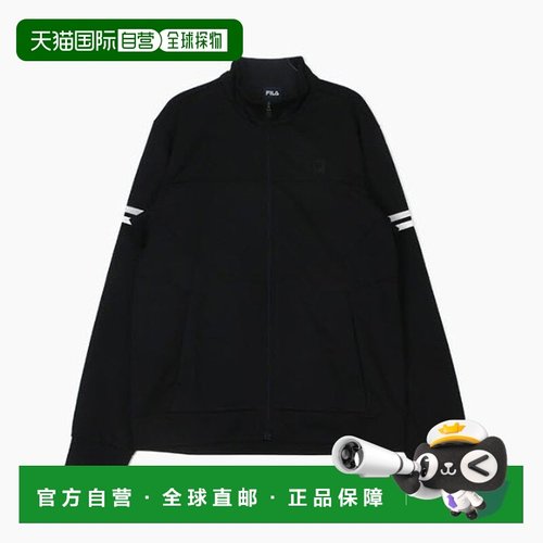 韩国直邮FILA M 轮式夹克 CQK FS2FTH1231M-BLK Pique Sten Neck