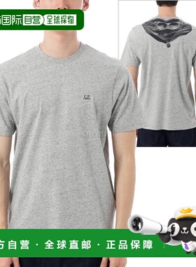 韩国直邮CP COMPANY 30/1 球衣徽标 T 恤 (18CMTS030A 005100W M9