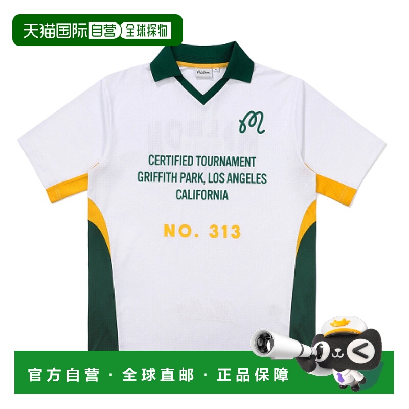 韩国直邮MALBON GOLF男士T恤M4223PTS01WHT Malbon Championshop