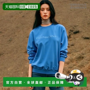 运动卫衣 Crewneck 套头衫 Logo BlueT 韩国直邮THISISNEVERTHAT