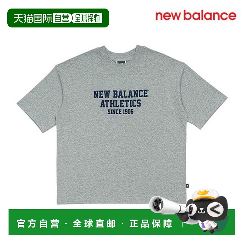 韩国直邮NEW BALANCE 短袖 T 恤 /U6- NBNEF2V332 15 / WT51909 W