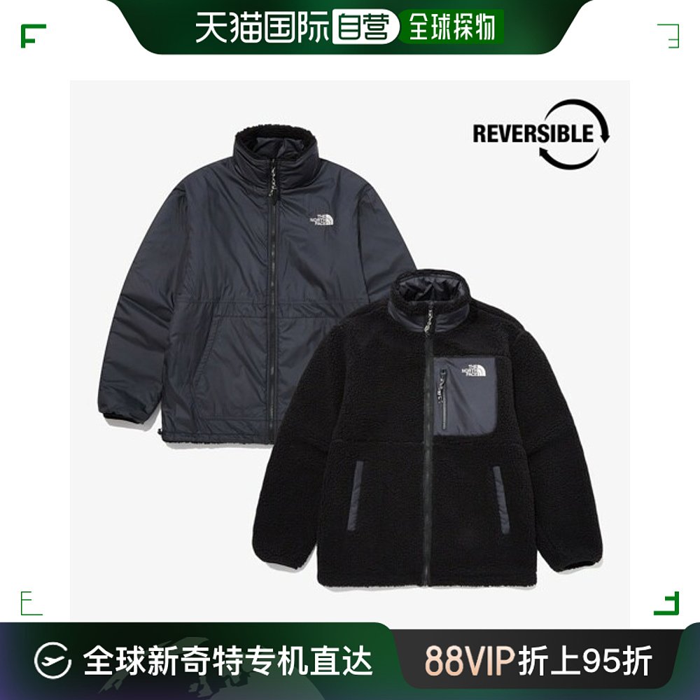 韩国直邮[Northface] Play 双面 绒布 夹克 NJ4FP54A 运动服/休闲服装 运动茄克/外套 原图主图