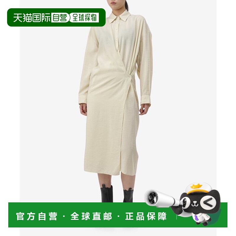 韩国直邮LEMAIRE 连衣裙女士DR1024LF208WH054FW23 TWIST DETAILED