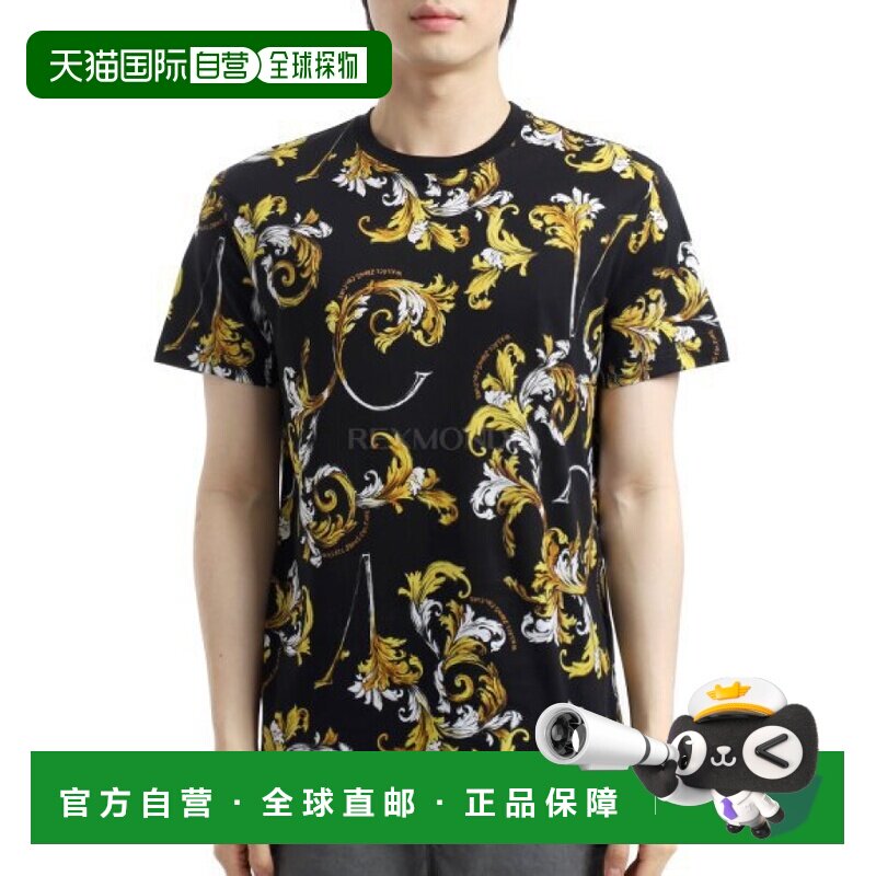 韩国直邮VERSACE 巴洛克风格T恤 (G89)范思哲男装 78GAH6S0JS458