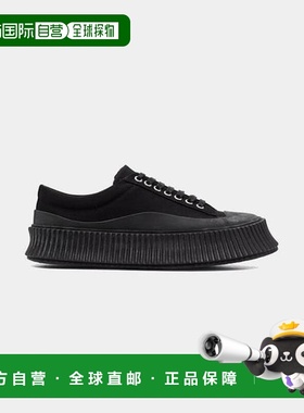 韩国直邮JIL Sander 纪梵希黑色硬质高跟女式运动鞋 JS38133A1510