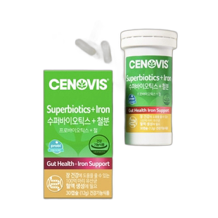 韩国直邮Cenovis萃益维乳酸菌益生菌+铁调理肠胃30粒