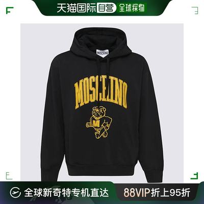 韩国直邮MOSCHINO22FW连帽衫 连帽卫衣男1708 70311555FANT NERO