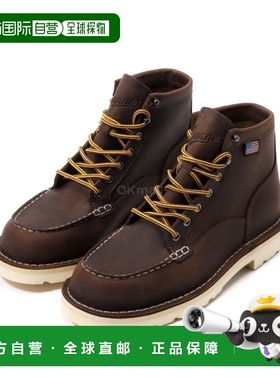 韩国直邮Danner Bull Run Moc Toe（EE）棕色（15590） 高帮/中帮