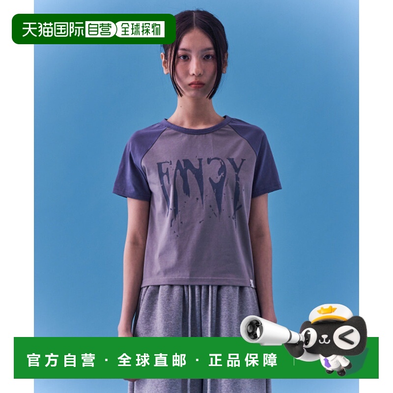 韩国直邮NASTY FANCY CLUB街头辣妹潮牌青春休闲时尚春夏新款T恤F