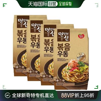 韩国直邮DONGWON东远进口乌冬面炒面*12袋拌面方便面速食人气面食