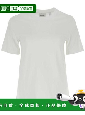 韩国直邮Burberry 短袖 T 恤 8069109 白色 DOM博柏利