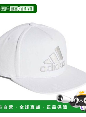 韩国直邮adidas 阿迪达斯 H90 徽标帽 Ballcap 白色 CF4874_P4098