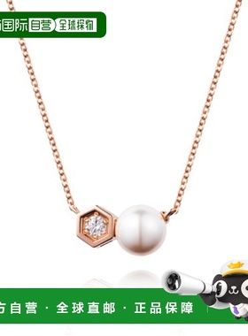 韩国直邮STONEHENGE 女士项链 B0048 14k珍珠吊坠