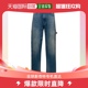 男8DMP011FRO05060SNWBlu 韩国直邮DARKPARK23SS牛仔直筒裤