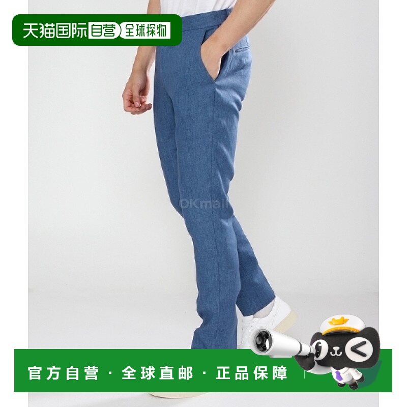 韩国直邮J.LINDEBERG 格兰特级亚麻长裤 (FMTA11277-O158) 卡其裤