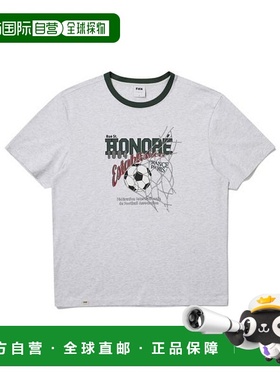 韩国直邮FIFA 1904 灰色图案短袖T恤 FF42TH17U 140 _P361195255