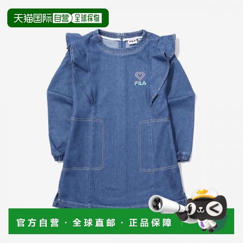 韩国直邮FILA KIDS 童鞋 1200FK2OPF1110FDEM童装连衣裙