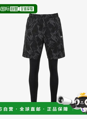 韩国直邮FILA Wheeler 紧身裤 GQT FS2IPG3206M-BKP 季节图案 2in