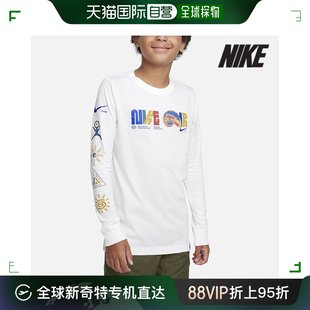 长袖 DX9531 儿童 韩国直邮Nike NIKE 100 G28 T恤