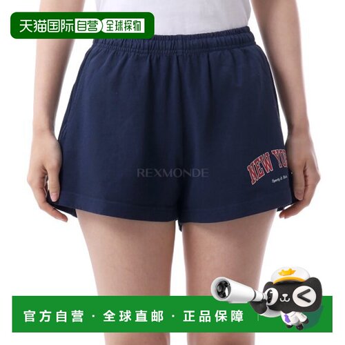 韩国直邮Sporty&Rich 纽约常春藤迪斯科短裤（SH037606304BL106 3