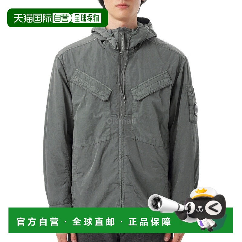 韩国直邮CP COMPANY Chrome-R 连帽镜头夹克 (19CMOS084A 005904G