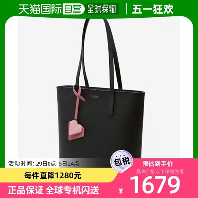 韩国直邮[jill stuart ACC] 黑色heart装饰迷你手提包(JABA1E805B