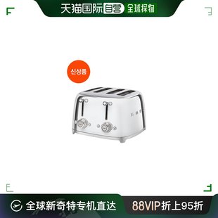 韩国直邮SMEG 斯麦格多功能复古烤面包机吐司机家用TSF03SSEU