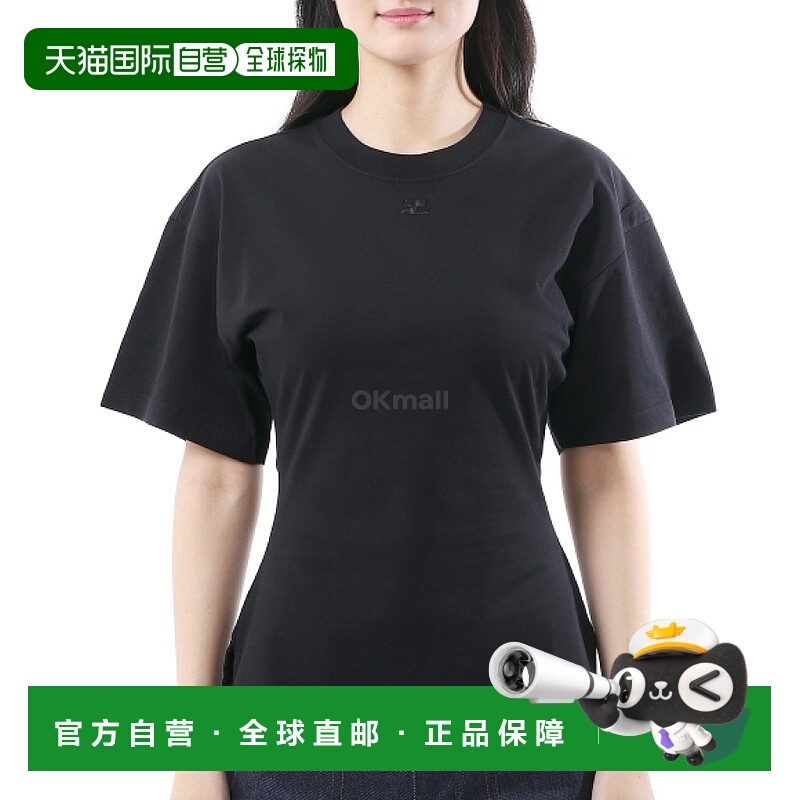 韩国直邮Courreges 修身 T 恤 (125JTS168JS0107 9999)