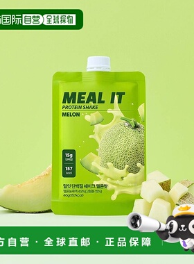 韩国直邮OLIVE YOUNG专享 MEAL IT 高蛋白膳食纤维代餐奶昔40g*3