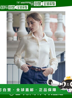 韩国直邮LOEUVRE正品 雪纺衫301854215Crinkle Blouse SW2AB711-0